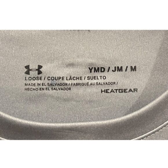 UNDER ARMOUR Grey Shark Always Hungry Short Sleeve Tee - Picture 2 of 4